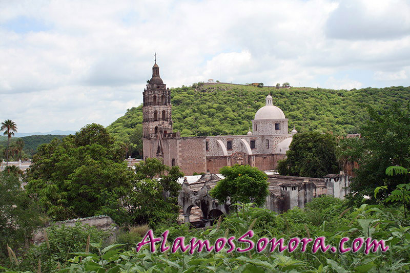 Exterior Views of the Parish Church of Alamos, Sonora