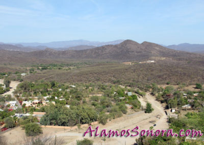 Alamos scenes taken from atop El Mirador lookout point